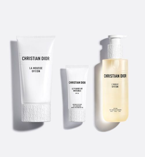 Set de cuidado facial de doble limpieza y protección